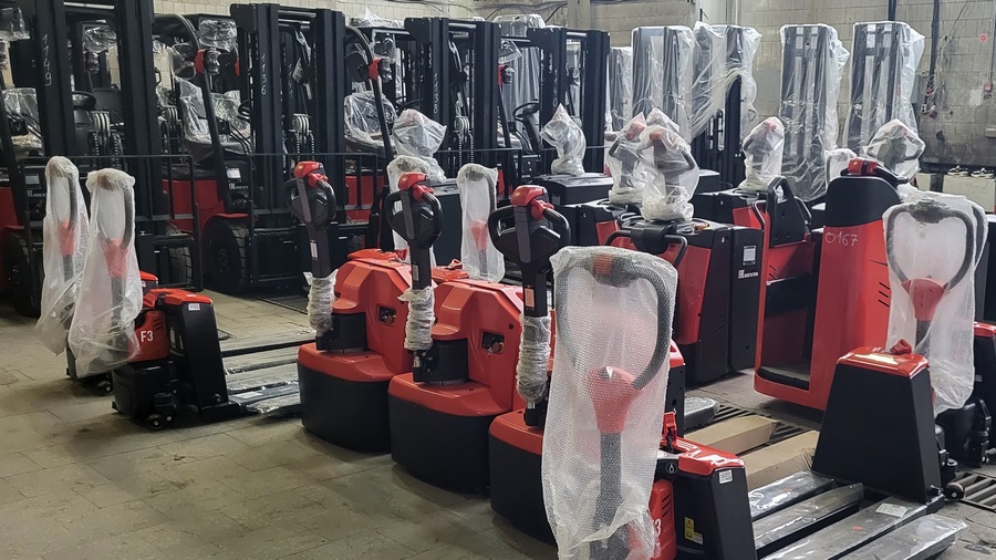 Тест-драйв складской техники на нашем складе в Димитровграде