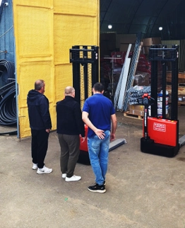 Тест-драйв складской техники на нашем складе в Димитровграде